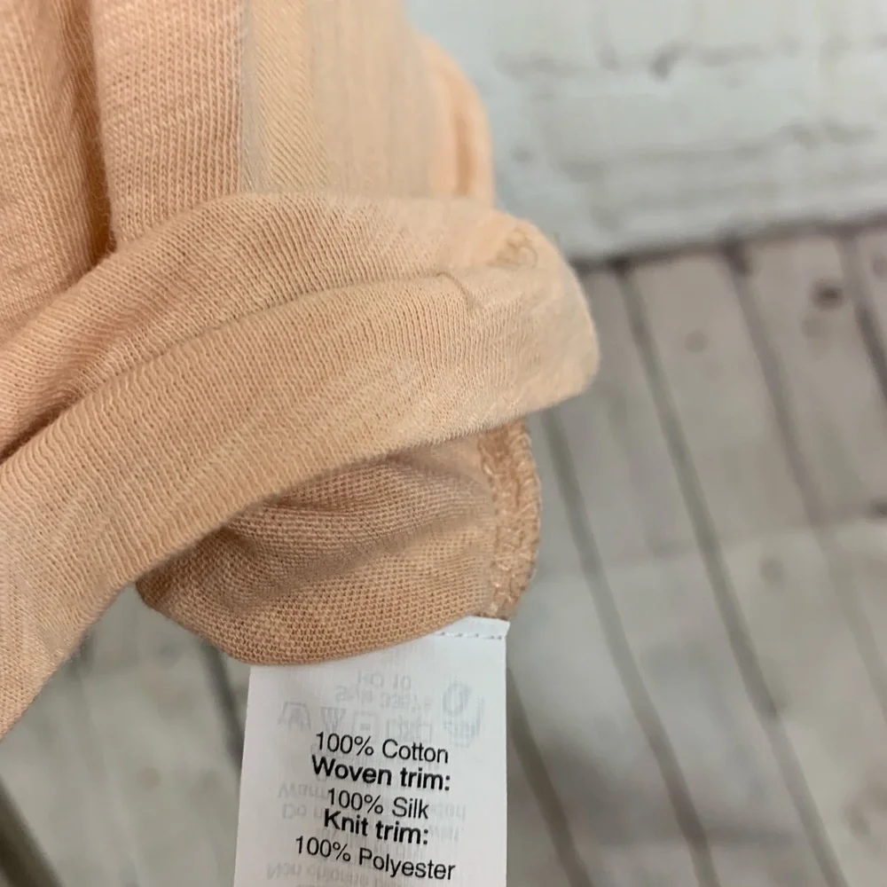 J. Crew Silk Ruffle Tank Top Size Medium